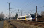 Am 14.02.17 war 643 232 der MRB vom Leipziger Hbf aus unterwegs nach Döbeln.