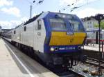 NOB 12 (MaK DE 2700) steht mit NOB80520 nach Westerland(Sylt) auf Gleis 7 in Hamburg-Altona.