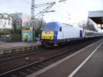 DE 2000-01 ist mit der NOB nach Westerland in Elmshorn angekommen.