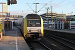 Ausfahrt am 26.05.2015 von ER 20-12 (223 012-6) mit einer NOB-Garnitur, als sie aus Hamburg Altona gen Abstellanlage fuhr.