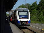 VT 648 375 der Nordwestbahn als RE 18 nach Oldenburg (Old) Hbf.