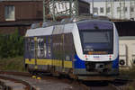 VT 648 092 verlasst Bremen Hbf als RB50 nach Osnabruck Hbf.