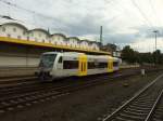 VT011 der Transregio mit TRX93486 aus Mainz nach Andernach erreicht Koblenz Hbf.Dieser Zug fhrt nur whrend der Landesgartenschau in Bingen an den Wochenenden zwischen Andernach und Mainz.24.8.08