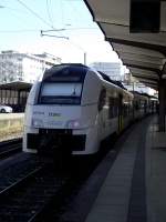 Trans Regio 460 502-8 steht am 20.03.14 in Mainz Hbf auf Gleis 11 