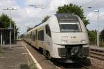 Trans regio 460 508 ff verlässt als MRB 25323 Koblenz - Mainz den Haltepunkt Heidesheim, 21.06.2014