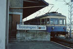 Esslinger T5 vor dem Bahnhof Trossingen-Stadt.
Datum: 01.09.1983