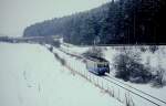 T 6 im Februar 1992 zwischen Trossingen DB und Trossingen Stadt