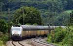 TXLogistik 185 531-1 vor Ganzzug Autotransport ARS Altmann Richtung Regensburg Hbf., KBS 880 Nrnberg - Passau, fotografiert in Regensburg Prfening am 14.07.2012