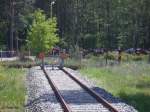 An der polnischen Grenze endet die Usedomer Bderbahn.