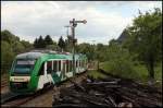 VT266 der VECTUS erreicht Westerburg. (25.07.2011)

