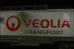 VEOLIA TRANSPORT Logo auf der E37 506.