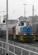 Dieses Colorkey-Foto einer VPS-Diesellok entstand am 30. März 2010 im Bahnhof Helmstedt.
Die Loknummer ist mir nicht mehr bekannt.