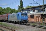 185 530-0 der VPS, in Lehrte am 03.05.2011.