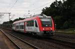 Durchfahrt am 20.06.2014 von VIAS VT 125.2 (615 625) in Neu Isenburg