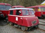 Dieser putzige KLV12 der VEB (Vulkan-Eifel-Bahn) war ebenfalls ausgestellt im BW Gerolstein zum Anlass des Dampfspektakels 2010. Aufgenommen am 05/04/2010.