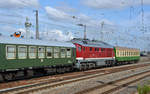 Am 01.09.18 musste der Sonderzug mit 18 201 in Großkorbetha einen längeren Aufenthalt einlegen da sich der Zugverband getrennt hatte. Nachdem der havarierte Wagen ans Zugende rangiert war wurde 232 601 der WFL zwischen letzten und vorletzten Wagen gereiht.