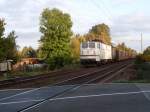 WAB 51 mit blauen EAOS-Wagen Hhe Peine am 09.10.2008