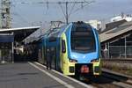 RHEINE (Kreis Steinfurt), 10.11.2019, Zug Nr. 610 als RE60 von Braunschweig Hbf ist im Zielbahnhof Rheine eingetroffen