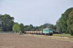 V300 001 -SAGO51- ex 232 404 mit Leerzug 66239 von Erzbunker zum Verladebahnhof Kayna am 17.09.2012 bei Hartha