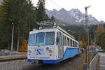 Bayerische Zugspitzbahn Nr 5 @ Bahnhof Eibsee am 13.10.2017