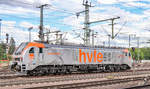 159 003 der HVLE abgestellt im Bahnhof Fulda am 28.06.2020