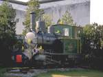 Dampflok HG 2/3 Nr.6(1902) Weisshorn ex.VZ,ex.Ems-Chemie heute bei der DFB,1988 noch ...