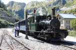 DFB Dampfzug mit Lok ...  Peter Walter 30.08.2011