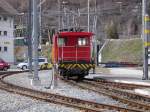 Ein Te der MGB im Bhf Brig am 31.3.06 um ...