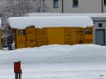 RhB - Dienstwagen Xk ...  Hp. Teutschmann 04.02.2010