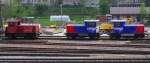 3 Tm IV 232 in G�terbahnhof St. Gallen am 09.05.2010 ...