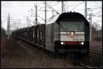 PCT ER 20-005 mit einem Leerzug Autotransporter (NVR-Nummer: 92 80 ...