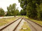 Im Bahnhof Oberloisdorf findet ...  Michael Grinschgl 23.08.2010