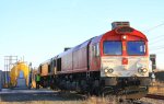 Zwei Class 66 (DE6310 ...  Stefan Hochstetter 16.01.2012