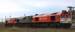 Drei Class 66 DE6314 ...  Stefan Hochstetter 29.04.2012