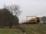 Koplopers 4037 und 4085 mit Regionalzug 9129 Groningen CS-Zwolle bei ...