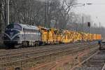 MY1147 mit Strabag Bauzug in Ratingen-Lintorf am 14.03.2012