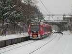 Kbenhavn / Kopenhagen DSB S-Bahn: Ein Zug der Linie F (SH 4726) hlt am 10.