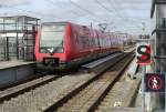 København / Kopenhagen DSB S-Bahnlinie F (SH 4727) S-Bf Vigerslev Allé am 1.