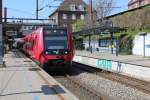 København / Kopenhagen DSB S-Bahn: Linie C (SA 8155) Bahnhof Valby am 19.