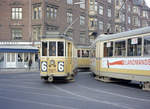 København / Kopenhagen Københavns Sporveje SL 6 (Tw 587 + Bw 15xx) Frederiksberg, Vesterbrogade / Pile Allé am 4.