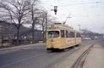 København / Kopenhagen Københavns Sporveje SL 16 (DÜWAG-GT6 822) København SV, Vigerslev Allé / Vestre Kirkegårds Allé am 4.