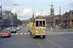 København / Kopenhagen Københavns Sporveje SL 6 (Tw 574 + Bw 15**) København V, Vesterbro, Vesterbrogade / Hammerichsgade / Bernstorffsgade am 11.