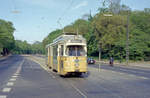 København / Kopenhagen Københavns Sporveje SL 16 (DÜWAG/KIepe-GT6 882) Valby, Vigerslev Allé / Sjælør Boulevard am 25.