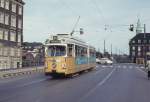 København / Kopenhagen Københavns Sporveje (KS) SL 10 (DÜWAG/Kiepe-GT6 867) København V, Vesterbro, Tietgensgade am 10.