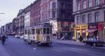 Kbenhavn / Kopenhagen KS SL 7 (Tw 603) Nrrebrogade / Meinungsgade im April 1969.