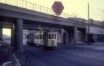 København / Kopenhagen KS SL 16 (Grossraumtriebwagen 565) Valby Langgade / S-Bf Langgade im April 1969.