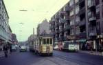 København / Kopenhagen KS SL 16 (Grossraumtriebwagen 572) Frederiksborgvej / Frederikssundsvej im März 1970.