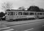 København / Kopenhagen Københavns Sporveje SL 10 (Tw 561 + Bw 15xx) Vigerslev Allé / Sjælør Boulevard im Oktober 1967.