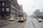 København / Kopenhagen Københavns Sporveje SL 7 (E-Wagen; Tw 617 + Bw 15**) København K, Zentrum, Gothersgade / Sjæleboderne am 8. Mai 1969. - Im Jahre 1969 fiel der Tag der Kinderhilfe auf den 8. Mai - deshalb fuhr der Zug mit Flaggen. - Scan eines Farbnegativs. Film: Kodak Kodacolor X.