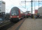 Hier eine RB14 von Nauen nach Senftenberg, bei der Einfahrt ...